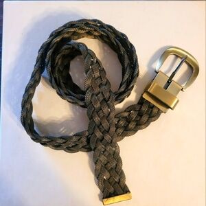 Brass Braided Belt